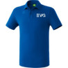 EVG Herren Polo royalblau