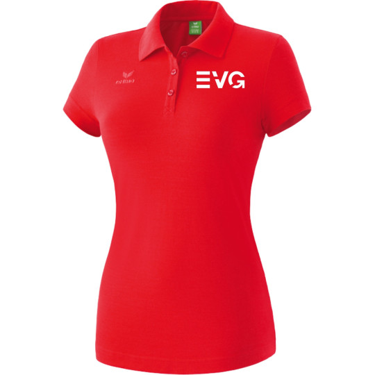 EVG Damen Polo rot